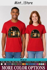 Halloween Monster Squad Shirt, Cute Ghost Skeleton Pumpkin Tee