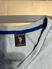 US Polo association Mens T-shirt Lite Blue