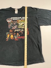 Gildan Shirt Mens XL Black Hurricane Relief Benefit Show Charity Graphic Tee