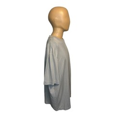 NWT Claiborne Crewneck T-shirt Mens Size 2XLT Lazy Gray Textured Striped Casual