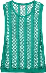 Zonbailon Mens Mesh Tank Fishnet Striped Sleeveless See Thru Muscle Undershirts