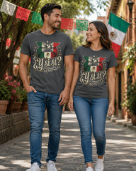 ¿Y Si Sí? Mexican Shirt Flag Football Fan Graphic Tee