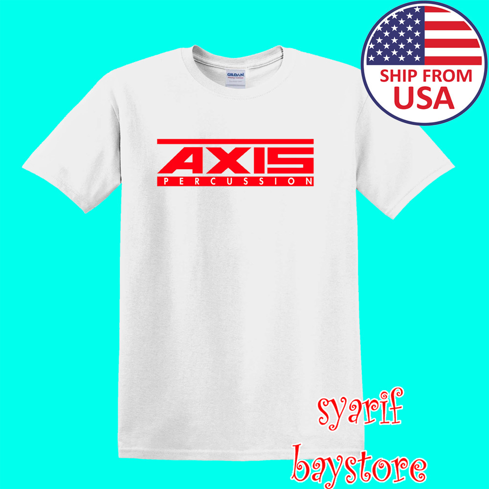 Axis Percussion Men’s White Size S to 5XL
