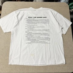 Vintage Ronald Reagan Graphic Tee 90s Political T Shirt XL Real President