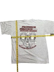 Vintage Old Trafford University T Shirt Double Sided EPL Manchester Unique