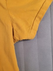 Aeropostale Men’s Large Yellow Graphic T-Shirt Original Brand Mountain Crew Neck
