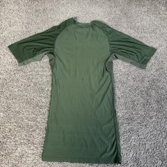 5.11 Tactical Shirt Mens M Green Base Layer Athletic Crewneck Polyester Spandex