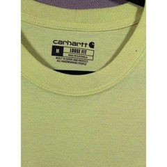 Carhartt Pocket T-Shirt BUNDLE Mens M/L Gray(K87)/Hi Visibility(TK3296) Workwear