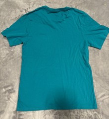 Dockers Men’s Blue Solid Crew Neck Short Sleeve T-Shirt Regular Size S
