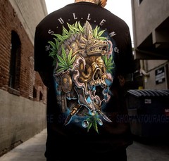 Sullen Art Collective Flower God Premium SCM8092 Short Sleeve T-shirt For Men