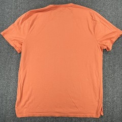 Vince Shirt Mens XL Orange Cotton Crewneck Basic Tee Made In USA Soft Jersey
