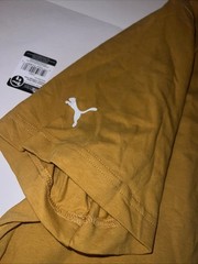 Puma BMW Motorsport Essential Logo Men’s T Shirt Gold Sz XL $40