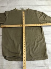 BAF Shirt Mens Large Green Short Sleeve Stretch Lightweight Crewneck Tee Casual