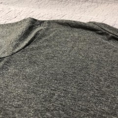 Beautiful Giant Shirt Men Large Gray Tribal Pocket Tee Heather Aztec Crewneck
