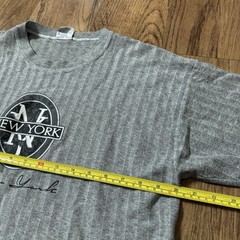 Vintage 90’s Cal Cru New York Grey Single Stitch T-Shirt Men’s Size Large USA