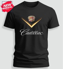 Cadillac Old Logo Men T-Shirt Gifts – USA Size S-5XL