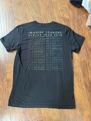 Imagine Dragons “Evolve World Tour 2018” Concert T-Shirt Size Large Preowned
