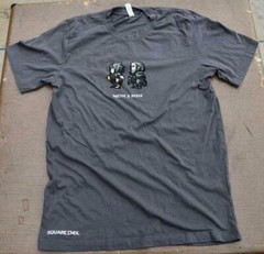 FINAL FANTASY XV SQUARE ENIX T-SHIRTS SDCC2016 GRAY NOCTIS REGIS