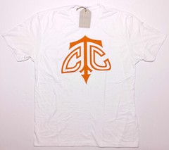 TULSA COUNTRY CLUB TCC Golf Opolis Clothing Co. T-Shirt White Orange XL ~ New