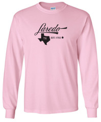 Laredo Texas T-Shirt State Long Sleeve Graphic Tees Unisex apparel Design