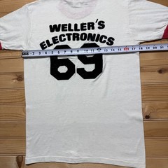 Vintage 70s Merced Girls Softball League Weller’s 69 Ringer T-Shirt – Medium