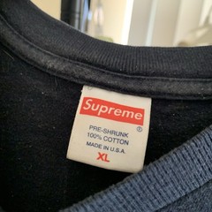 Supreme Molotov Kid TShirt black XL Used