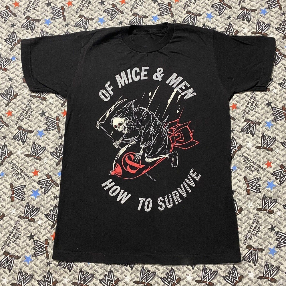 Of Mice and Men How to Survive T-shirt Cotton For men Women S-4XL BT776