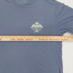 Howler Brothers Shirt Mens XL Blue Pocket Tee Graphic Logo Casual Outdoor Soft