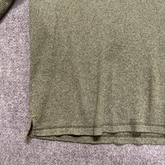 VTG Henley Pullover Long-Sleeve T-shirt Men’s L Taylor Henry Green Cotton Y2K