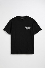 Gallery Dept Art Design Streetwear Minimalist Graphic Black Cotton T-Shirt Tee