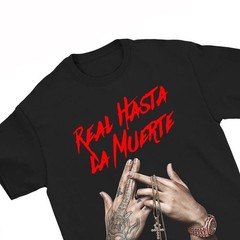 Anuel-AA-Real-Hasta-La-Muerte Shirt Fashion Men’s t Shirts top Black Medium