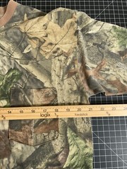 80s Ace Sportswear Camo T-Shirt Adult Large Advantage Camouflage Long Sleeve VTG