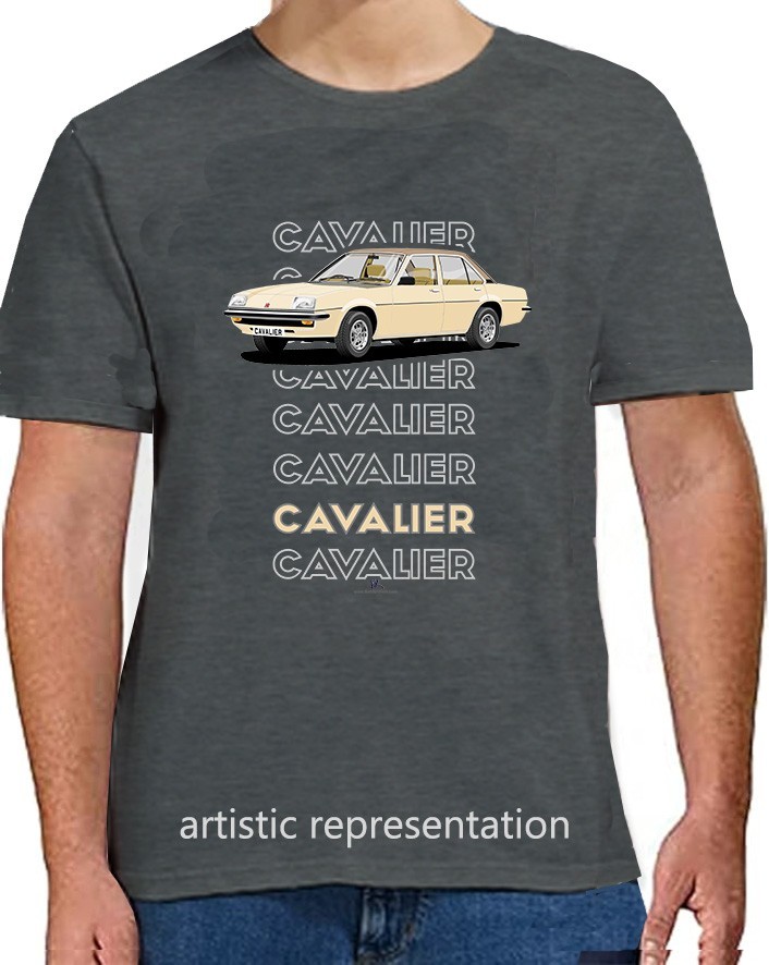 Vauxhall Cavalier Mk1 Saloon Car Art T Shirts – Choice of Colours