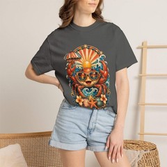 Retro Resort Crab T-Shirt Graphic