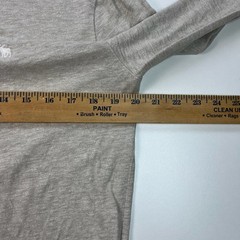 Abercrombie and Fitch Henley Shirt Mens Medium Beige Lightweight Preppy