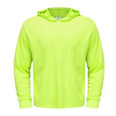 Meiosuns High Visibility Quick Dry Safety Shirt with Hood Hi Vis Breathable M…