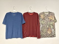 Lot of 6 Nike Under Armour New Balance Leg3nd Mossy Oak Men’s Shirt Size Medium