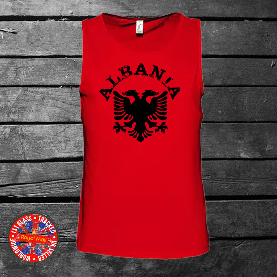 Albania Vest Mens Unisex Shqipëri Albanian