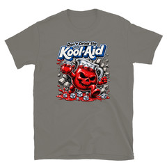 DONT DRINK THE KOOL-AID SHIRT, KOOLAID SHEEP POLITICAL T-SHIRT