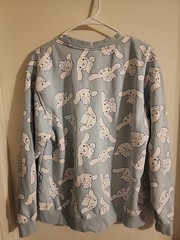 Sanrio Cinnamoroll Pattern Hello kitty L Cyan shirt