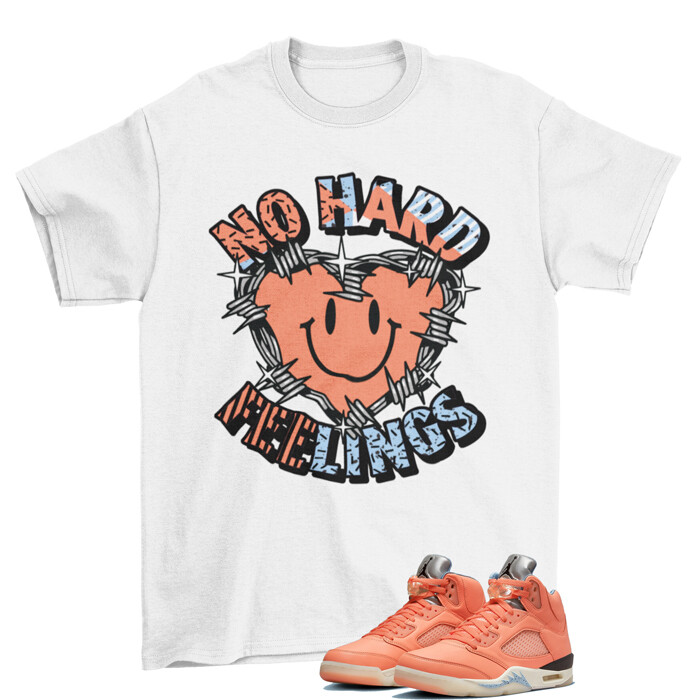 In My Feels Shirt White to Match Jordan 5 Retro Crimson Bliss DV4982-641