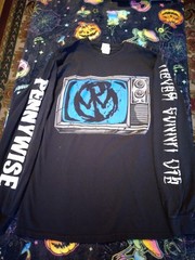 Pennywise Long Sleeve Shirt Epitaph Records Punk Rock Size Small