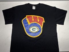 Green Bay Packers Milwaukee Brewers Wisconsin Badgers T Shirt Size M Medium