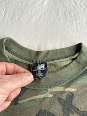 Vintage 80’s Ace Sportswear Camo Pocket Tee Super Thin XL USA