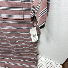 NEW Volcom Striped Red Short Sleeve T-Shirt (Multiple Sizes)