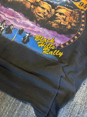 Vintage 1996 3D Emblem Sturgis Black Hills Rally Graphic T-Shirt L USA