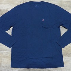 JOHNNIE O Mens M MEDIUM T SHIRT COSTAL WAY NAVY BLUE GOLF BRENNAN 2.0