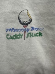 vtg murray bros caddy shack white tee large