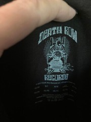 Death Row Records Snoop Dogg T-Shirt Shirt L Bling Ice Chain Portrait Last One !