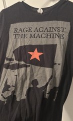 Vintage Medium Rage Against The Machine T Shirt Bay Island Sportswear Tag